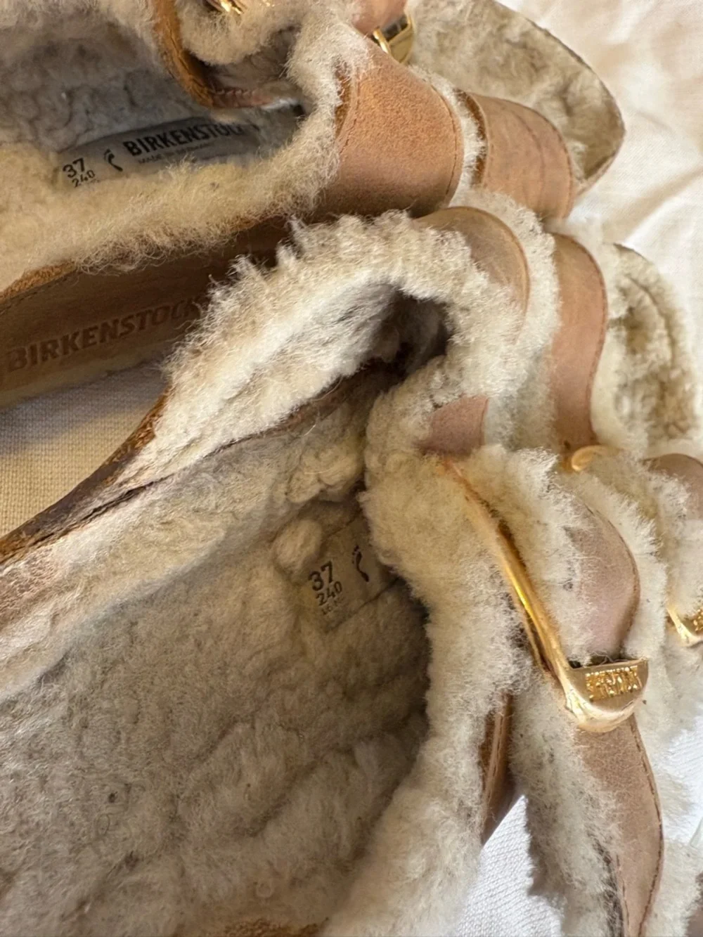 Birkenstock Arizona‎ Big Buckle Shearling